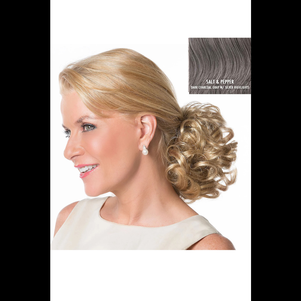 Toni Brattin Crazy Curl Twist Hair Piece Salt/Pepper